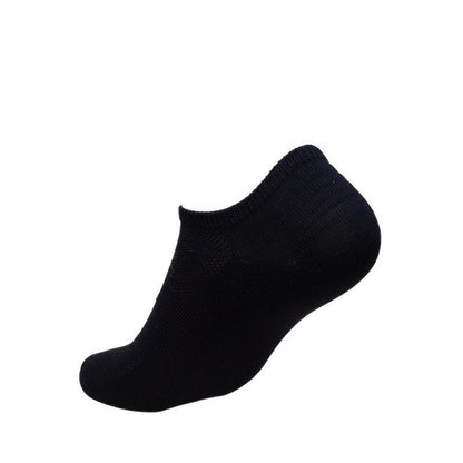 Skechers 3Pk Womens Microfiber Non Terry No Show Socks - Pink / Black
