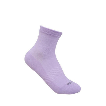 Skechers 3Pk Womens Non Terry Anklet Socks - White / Pink / Purple