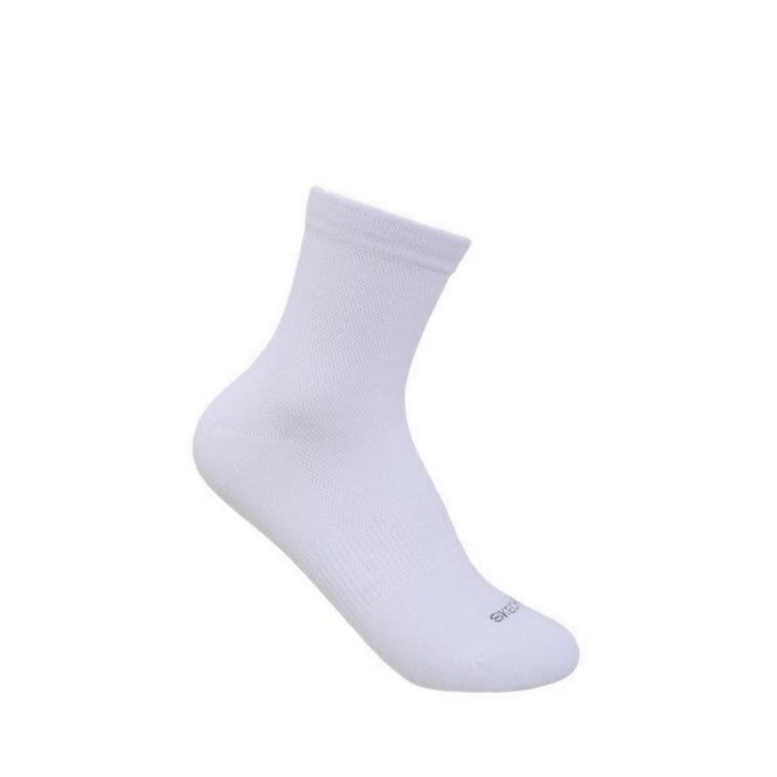Skechers 3Pk Womens Non Terry Anklet Socks - White / Pink / Purple
