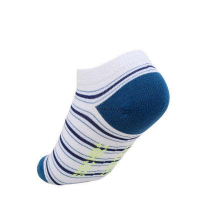 Skechers 6Pk Boys 1/2 Terry Low Cut Socks - Teal