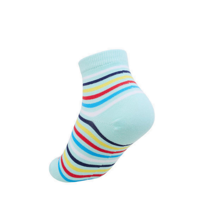 Skechers 6Pk Boys Non Terry High Qtr Crew Socks - Grey / Grey
