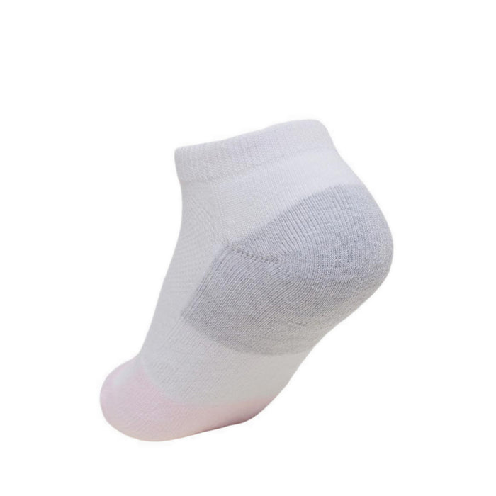 Skechers 6Pk Girls 1/2 Terry Low Cut - White