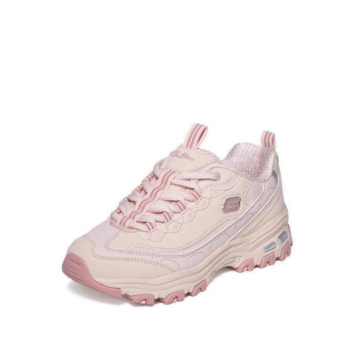 Skechers D'Lites Girl's Lifestyle Shoes (Grade School / Teen) - Pink