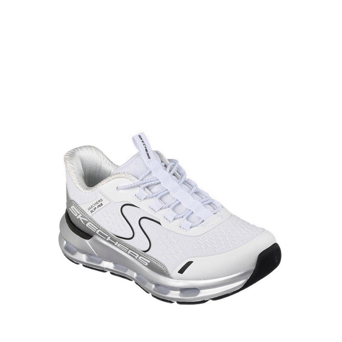 Skechers Glide-Step + Girl's Lifestyle Shoes - White