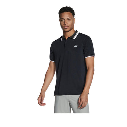 Skechers Golf Godri All Day Printed Men's Polo - Black