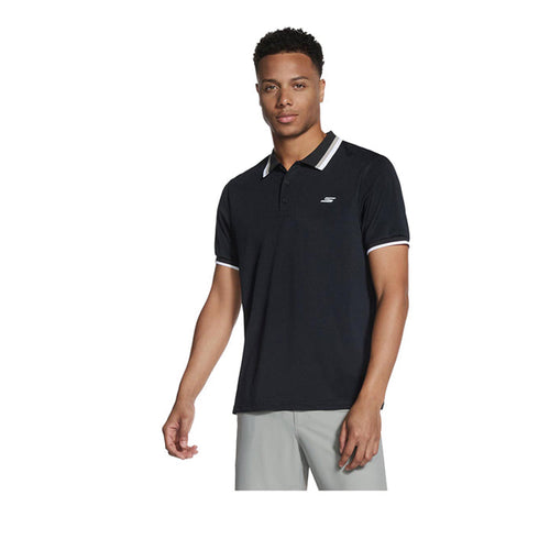 Skechers Golf Godri All Day Printed Men's Polo - Black