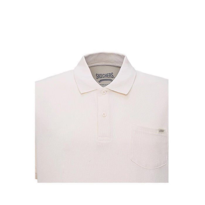 Skechers Men Pocket Polo Shirt - Beige