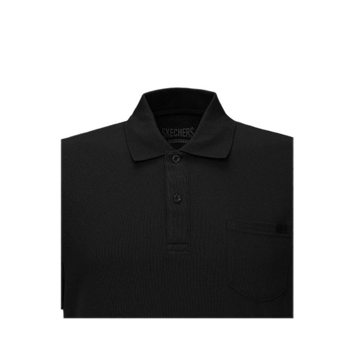 Skechers Men Pocket Polo Shirt - Black