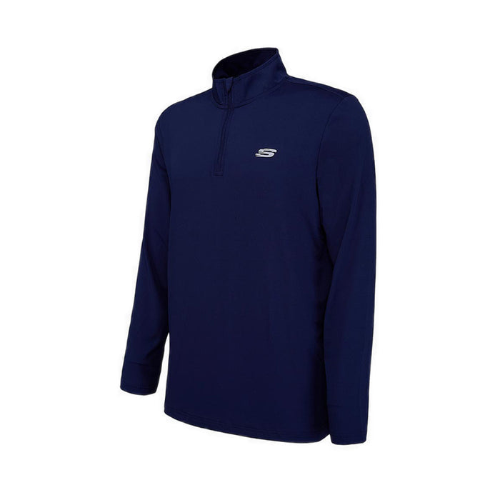 Skechers Men Sport Ls T-Shirt - Navy