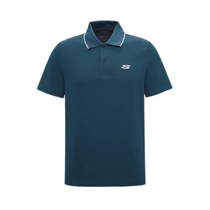 Skechers Men Sport Polo Shirt - Teal
