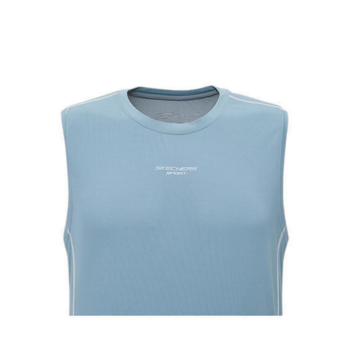 Skechers Men Sport Sleeveless Tee - Blue