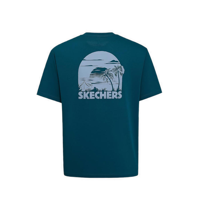 Skechers Men T-Shirt - Green