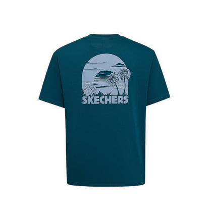 Skechers Men T-Shirt - Green
