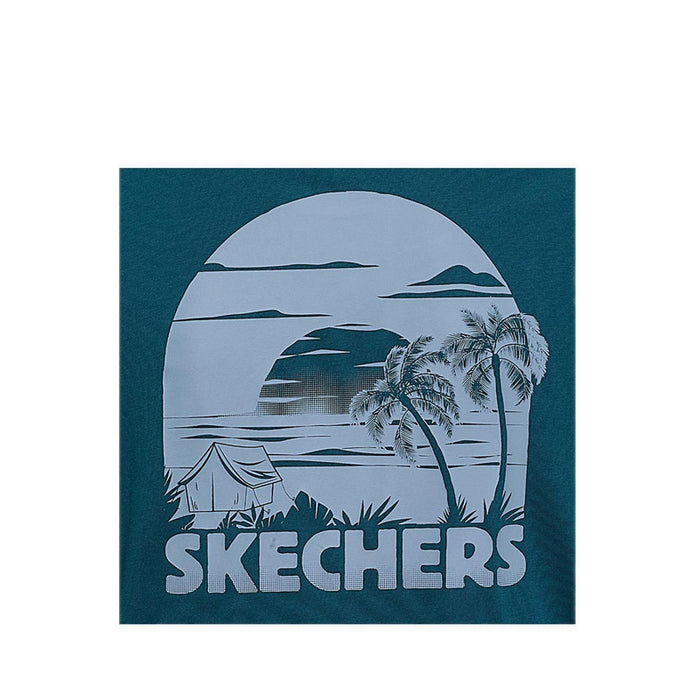 Skechers Men T-Shirt - Green
