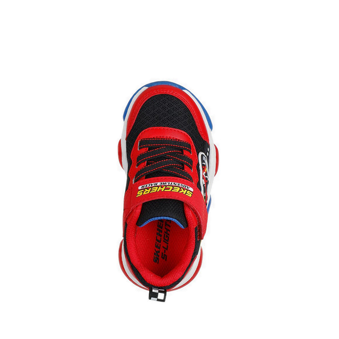 Skechers Mighty Glow 2.0 Boy's Lifestyle Shoes  Red(Play School) - Red