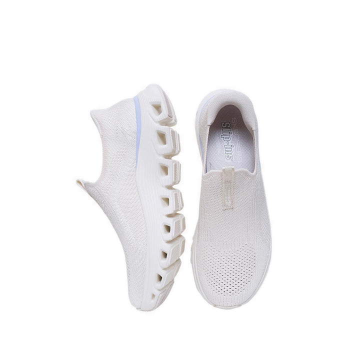 Skechers Slip-Ins Arch Fit Glide-Step Wave Women's Sneaker - Natural