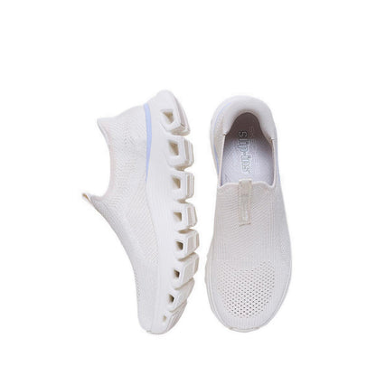 Skechers Slip-Ins Arch Fit Glide-Step Wave Women's Sneaker - Natural