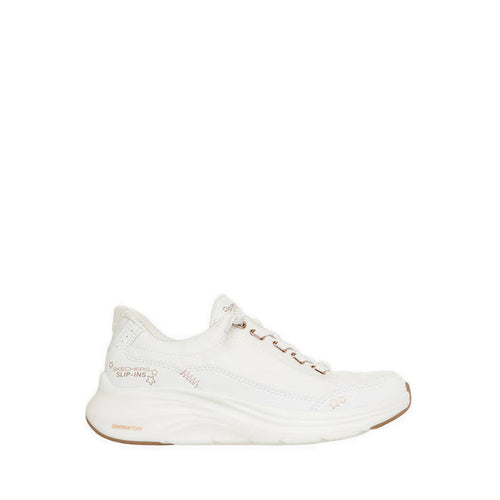Skechers Slip-Ins Contour Foam Girl's Lifestyle Shoes - White