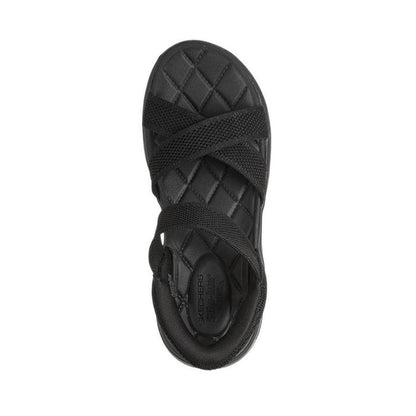 Skechers Slip-Ins Go Walk Arch Fit 2.0 Sandal Women's Training Shoes - Black