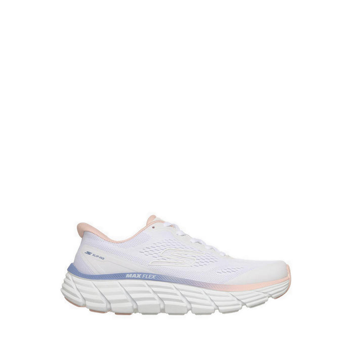 Skechers Slip-Ins Max Flex Women's Running Shoes - White