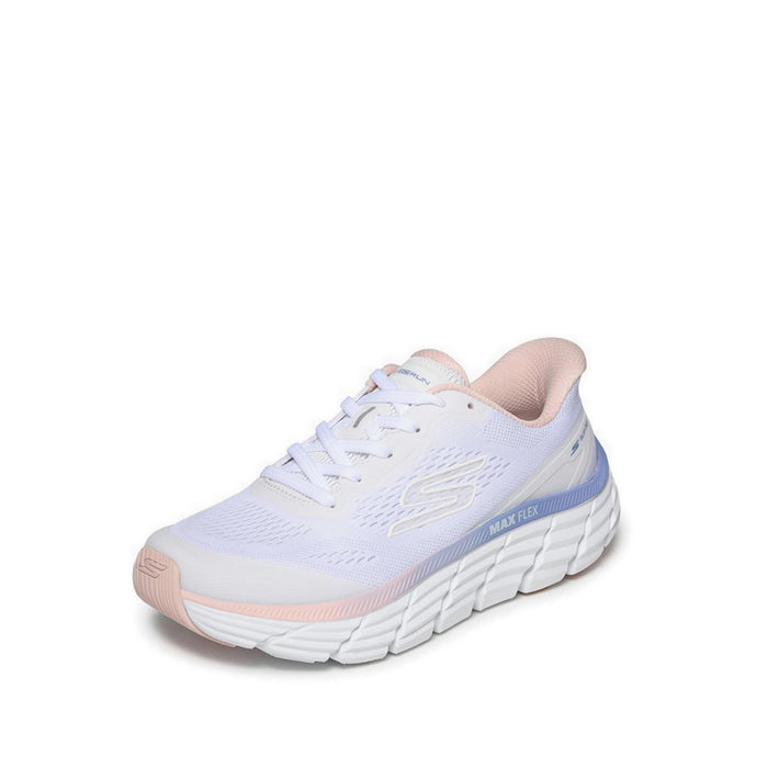 Skechers Slip-Ins Max Flex Women's Running Shoes - White