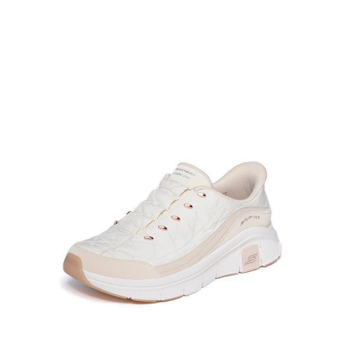 Skechers Slip-Ins Relaxed Fit Flex Women's Training Shoes - Natural