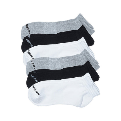 SKECHERS UNI 6PK QUARTER SOCK M107 UNISEX - MULTICOLOR