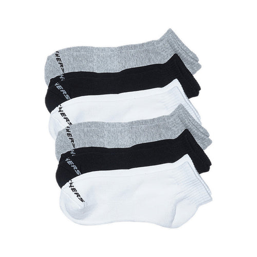 SKECHERS UNI 6PK QUARTER SOCK M107 UNISEX - MULTICOLOR