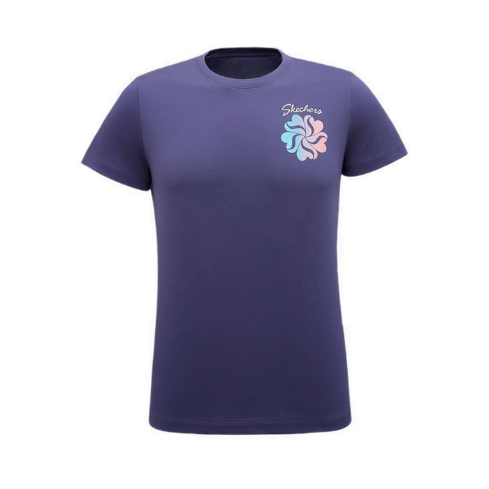 Skechers Women T-Shirt - Purple