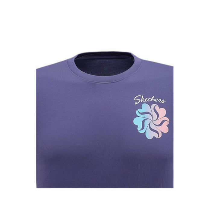 Skechers Women T-Shirt - Purple