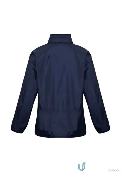 Navy blue Spinnaker Unisex Jacket J833 from Biz Collection Unisex, perfect for light rain
