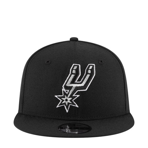 Black snapback cap with white Spurs star logo on front
