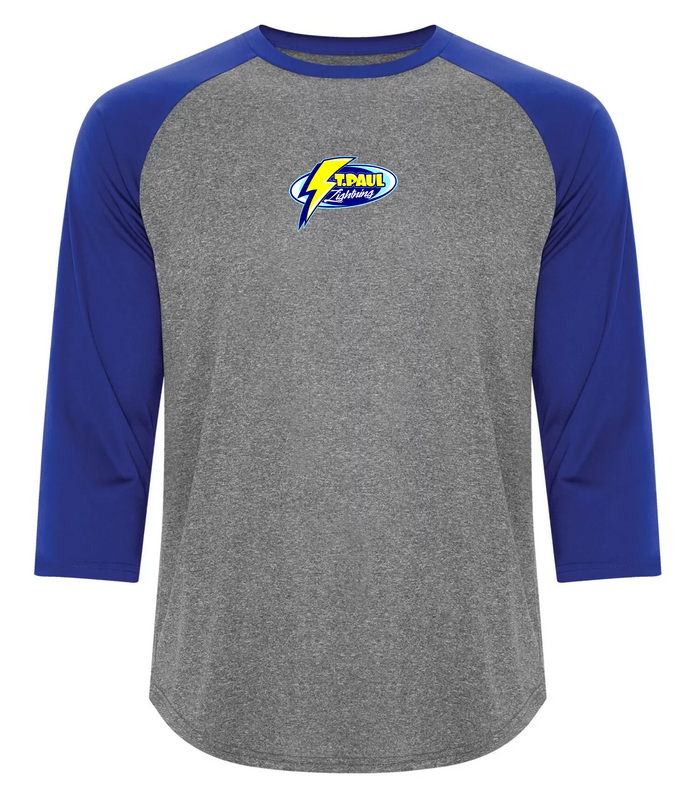 St. Paul Adult 3/4 Sleeve Baseball T-Shirt