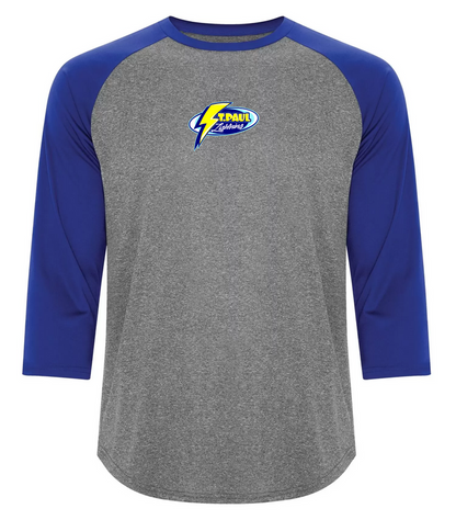 St. Paul Adult 3/4 Sleeve Baseball T-Shirt