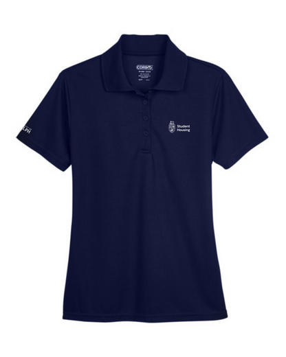 Student Housing Services Women's Moisture Wicking Pique Polo
