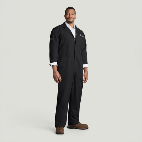 Student Housing Twill Action Back Coveralls