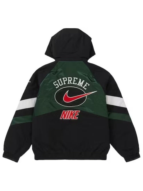 Supreme x Nike Hooded Sport Jacket "Green/Black"